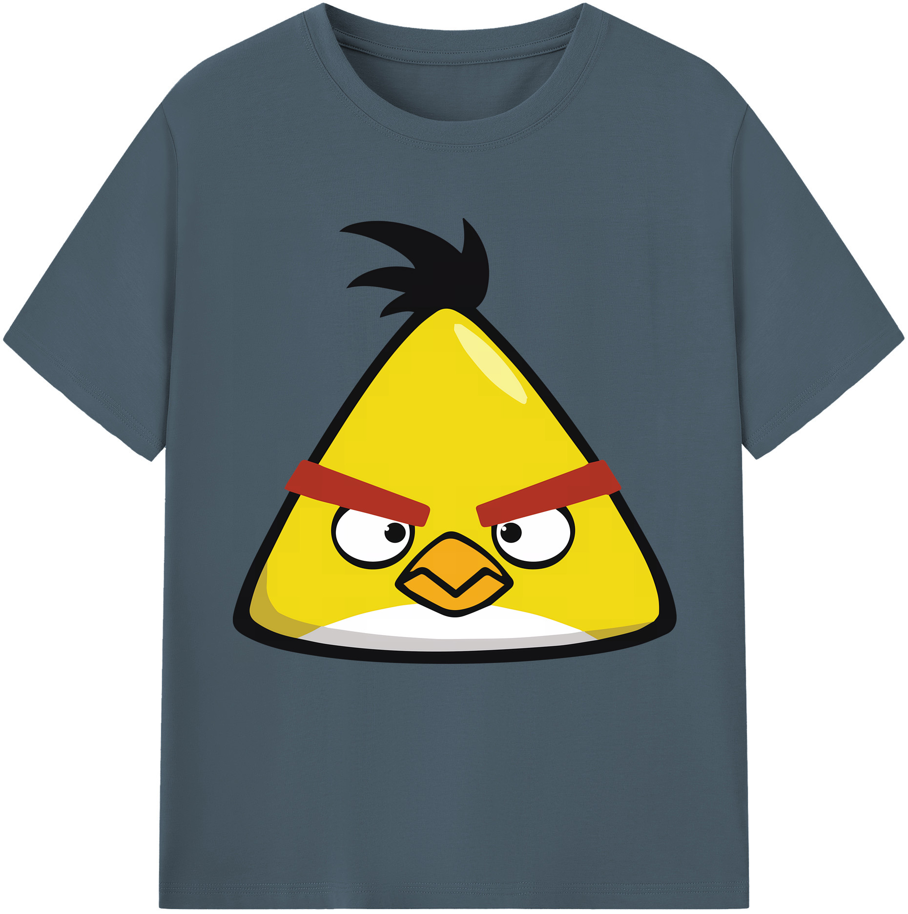 （画像用） Angry Birds アングリーバード 綿100％半袖Tシャツ（フロントプリント）